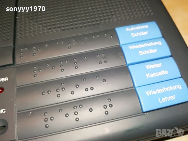 languaphone-germany 0506221145, снимка 8 - Радиокасетофони, транзистори - 36985566