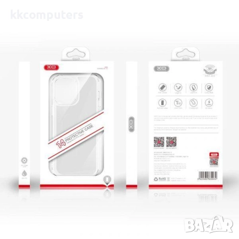 Калъф XO-K04 силиконова рамка /Прозрачен/ за iPhone 15 Pro 6.1 Баркод : 3133314, снимка 3 - Калъфи, кейсове - 52671958
