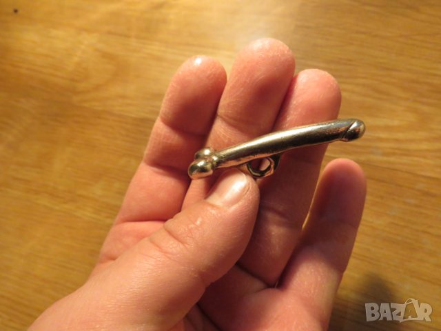 Стар Сребърен Любовен амулет, фалос, полов член, еротика - символ на мъжество и плодородие 18 + секс, снимка 6 - Колиета, медальони, синджири - 27557577