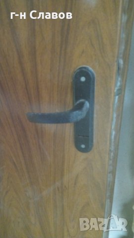 Блиндирана с брава и ключове - РАЗМЕРИ 83см/193см/5см - ширина/височина/дебелина, снимка 4 - Входни врати - 39670056
