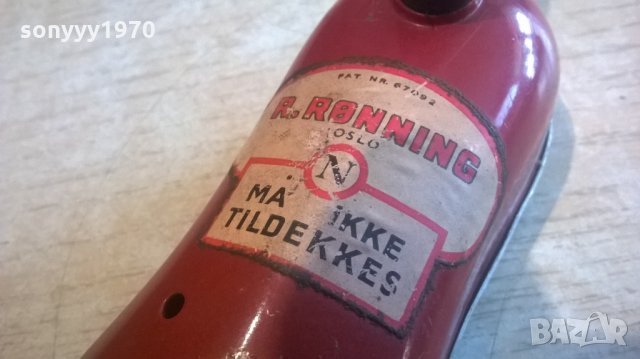 R.RONNING OSLO-NORWAY-19Х6Х3СМ-ВНОС ШВЕЦИЯ, снимка 9 - Колекции - 27690650