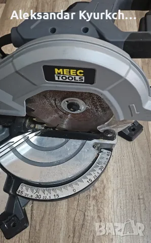 Напречен скосяващ потъващ циркуляр 1600W, снимка 3 - Циркуляри - 49702687