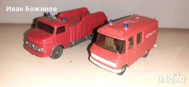 Пожарни камиончета,1:87 Wiking, снимка 4 - Колекции - 50336386