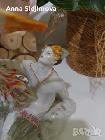 Руски порцелан ЛФЗ статуетка , снимка 5 - Статуетки - 51302430