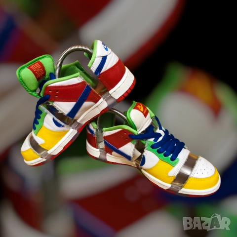 Nike x eBay SB Dunk Low "Sandy Bodecker", номерация 39 (38.5 см), снимка 8 - Маратонки - 53220006