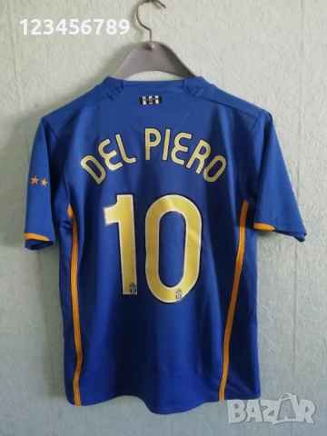 Juventus Del Piero Nike 2007/2008 Away оригинална тениска фланелка екип Дел Пиеро Ювентус 