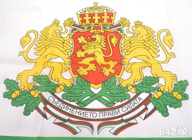 Българско знаме с ГЕРБ 145 см Х 92 см, снимка 2 - Други стоки за дома - 39326955