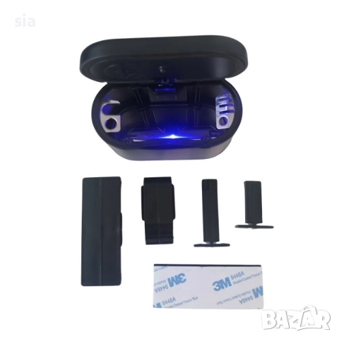 Пепелник за кола, офис или дом, с осветление, Универсален, снимка 4 - Аксесоари и консумативи - 29843152