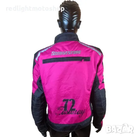 4836 – Fast Way Дамско лятно Текстилно Мото Яке – КАТО НОВО – Размер L – 120 лв, снимка 3 - Аксесоари и консумативи - 50248088