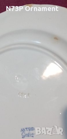 СТАРА ПОРЦЕЛАНОВА ЧИНИЯ. MADE IN SWEDEN 🇸🇪. , снимка 7 - Антикварни и старинни предмети - 43789387