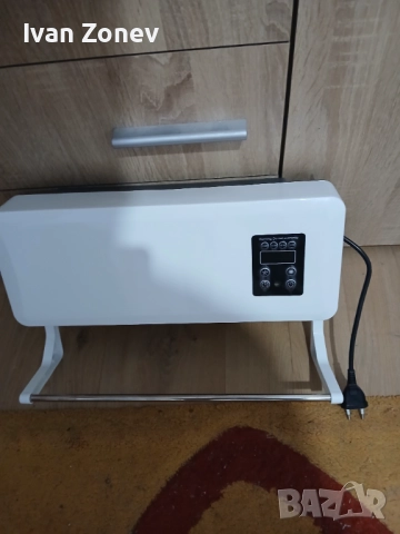 Малка отоплителна печка с дистанционно