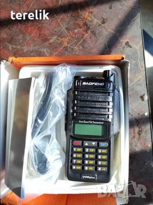 █▬█ █ ▀█ Нови 2026 BAOFENG 9R PLUS 22W 11000MAH двубандова Радиостанция Водоустойчиви PMR dual band , снимка 3 - Ловно оръжие - 39254189