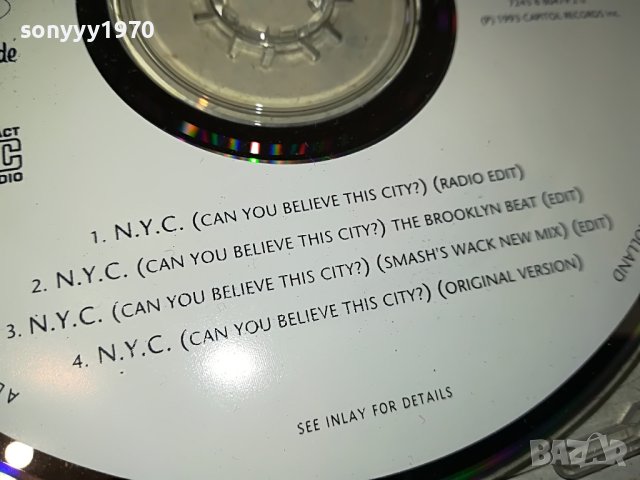 CHARLES & EDDY NYC CD MADE IN HOLLAND 0904231723, снимка 7 - CD дискове - 40311581