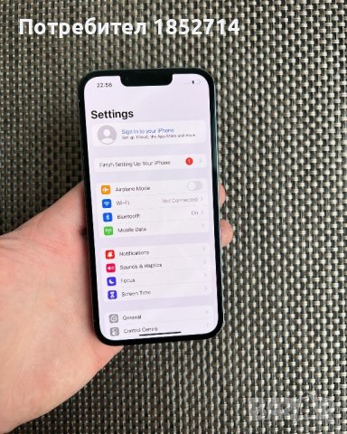 НОВ!!! /*ЛИЗИНГ*/  iPhone 13 Pro 256Gb Sierra Blue / Гаранция / Айфон / Apple, снимка 3 - Apple iPhone - 43477340