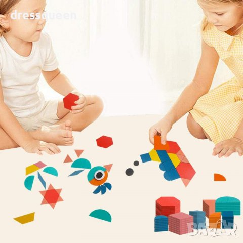 3559 Дървена мозайка, снимка 5 - Други - 37817485