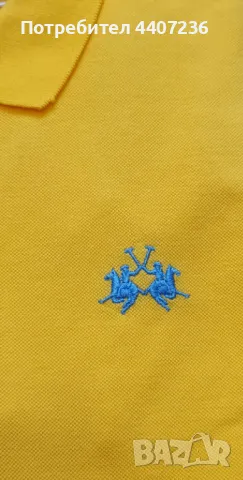 Мъжки тениски La Martina, снимка 4 - Тениски - 49387295