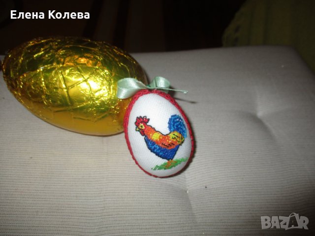 Великденски кошница и яйца, снимка 3 - Декорация за дома - 28448212