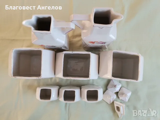 Порцеланови бурканчета за подправки , снимка 7 - Антикварни и старинни предмети - 49798691