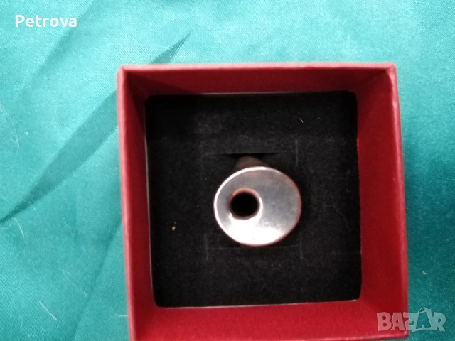 Сребърен пръстен, снимка 3 - Пръстени - 53134717