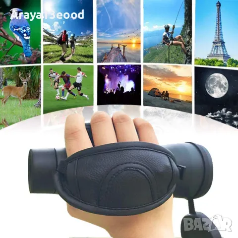 Водоустойчив и удароустойчив монокъл GOSKY Monocular12x55, снимка 4 - Екипировка - 49726472