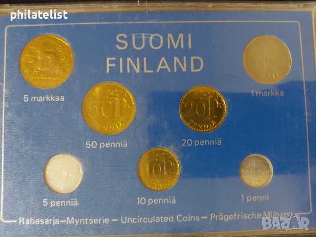 Финландия 1978 - Комплектен сет, снимка 1 - Нумизматика и бонистика - 37788095