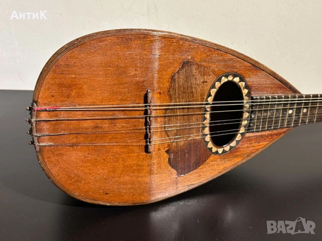 Стара Италианска Мандолина, снимка 3 - Струнни инструменти - 52917630