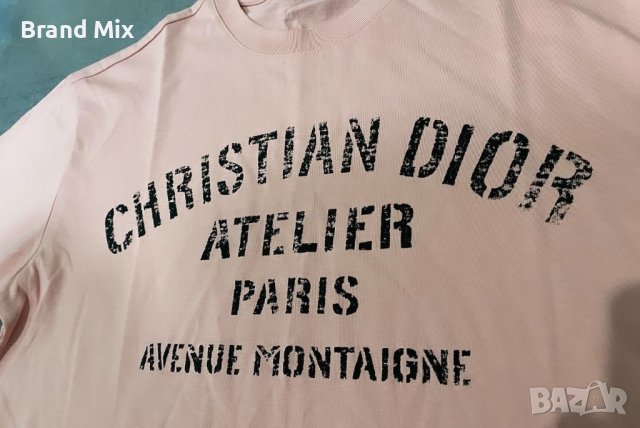 Christian Dior оувърсайз тениска , снимка 2 - Тениски - 43266822