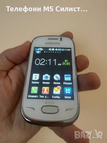 Samsung GT S3802 REX70 Бг меню