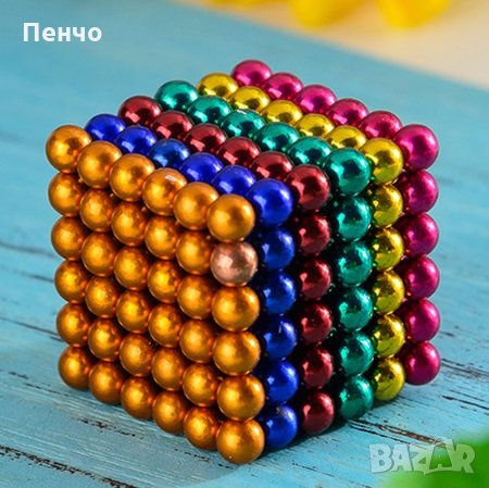 216 бр 5 мм магнитни топчета топки намагнитизиран неодимов силен магнит сфера креативен забавен куб , снимка 5 - Игри и пъзели - 27265637
