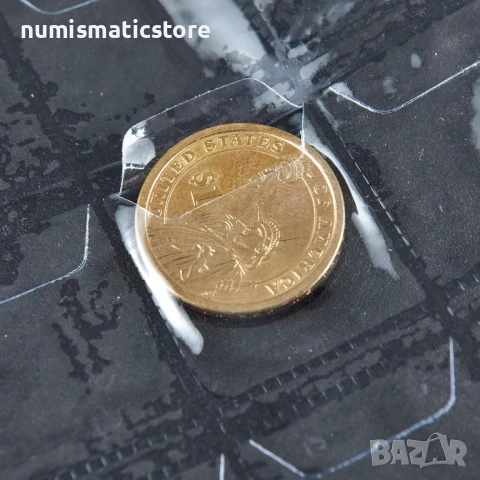 Класьор ELEGANT за 240 монети до 29 мм с 10 листа , черен , снимка 8 - Нумизматика и бонистика - 51121373