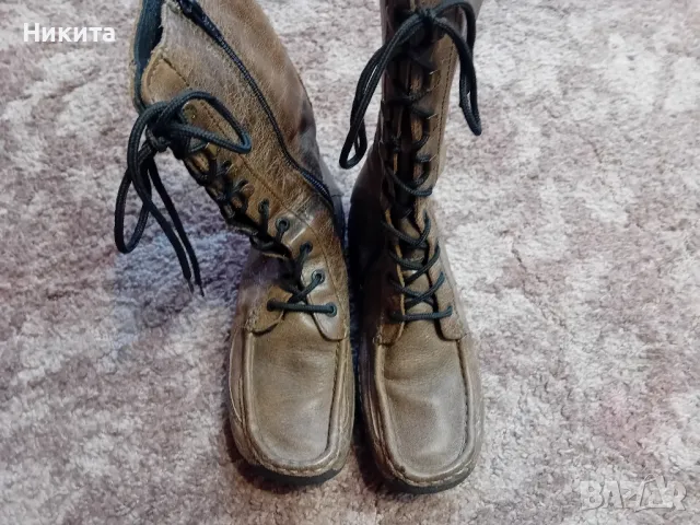 Wolky-ботуши от естествена кожа 38 номер, снимка 4 - Дамски ботуши - 48584552