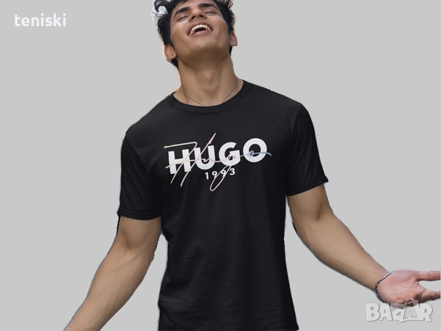 Тениски HUGO BOSS принт 8 модела