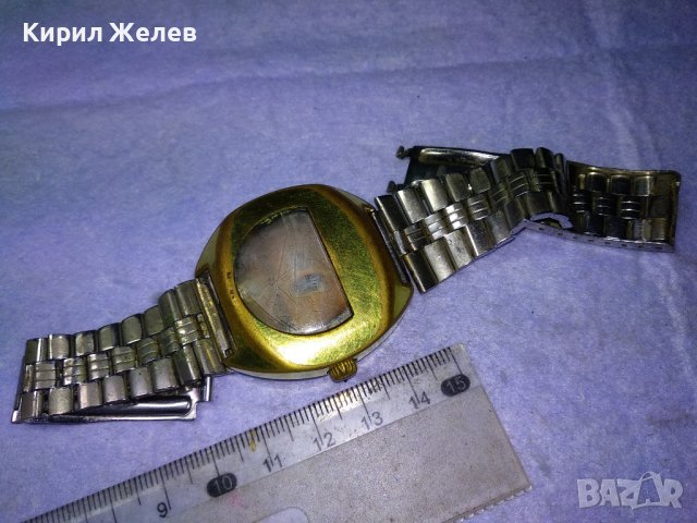 Стар МНОГО РЯДЪК КОЛЕКЦИОНЕРСКИ МЕХАНИЧЕН ШВЕЙЦАРСКИ ЧАСОВНИК с ПОЗЛАТА SWISS MADE 41243, снимка 2 - Антикварни и старинни предмети - 43319480