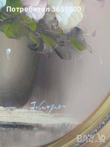 Две картини с рози, снимка 6 - Картини - 44111777