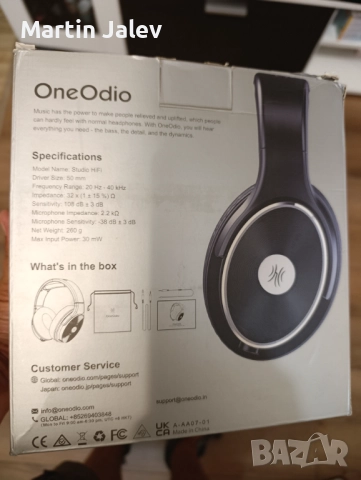 Продавам студио слушалки , снимка 3 - Слушалки и портативни колонки - 51549256