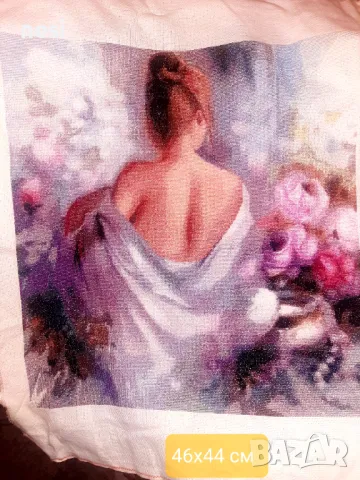 Ръчно ушит гоблен Блян 46х44 см, снимка 1