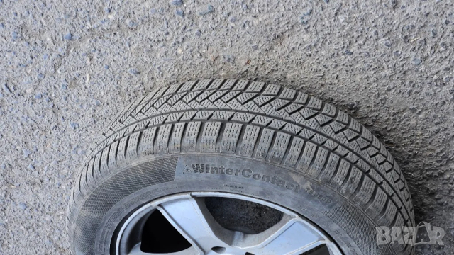 4 броя 215 65 17 зимни гуми Continental WinterContact и Vredestein Wintrac pro, снимка 4 - Гуми и джанти - 49393418