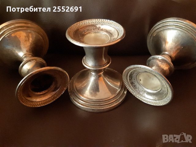 Свещници , снимка 2 - Антикварни и старинни предмети - 35351714