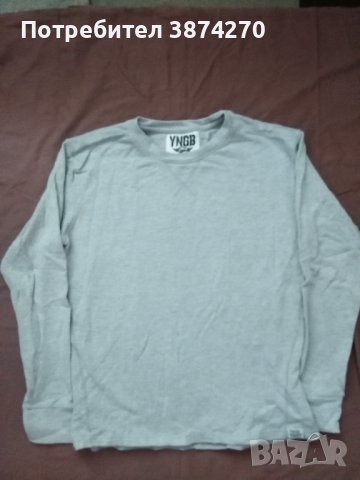 Мъжки ватиран пуловер YNGB размер L, снимка 1 - Пуловери - 43076969