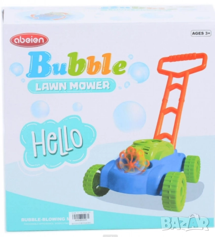 Музикална косачка със сапунени балони, снимка 4 - Други - 52069904