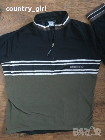 Shimano - страхотна поларена блуза, снимка 3 - Спортни дрехи, екипи - 27696865