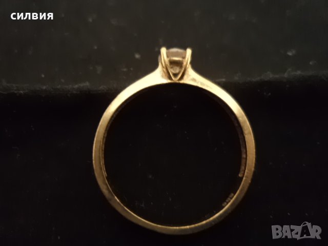 дамски златен пръстен, снимка 3 - Пръстени - 43241008