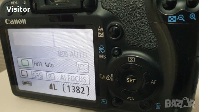 дигитален фотоапарат CANON 450D, снимка 4 - Фотоапарати - 53364182