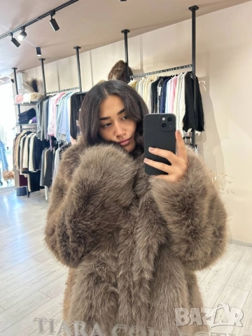 пухено палто , снимка 5 - Палта, манта - 52106986