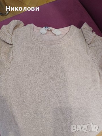 Туника 98/104 h&m , пепел от рози., снимка 2 - Детски Блузи и туники - 43061519