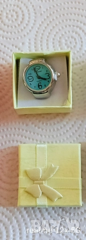 Пръстен-часовник функциониращ с капаче !, снимка 9 - Други - 50099417