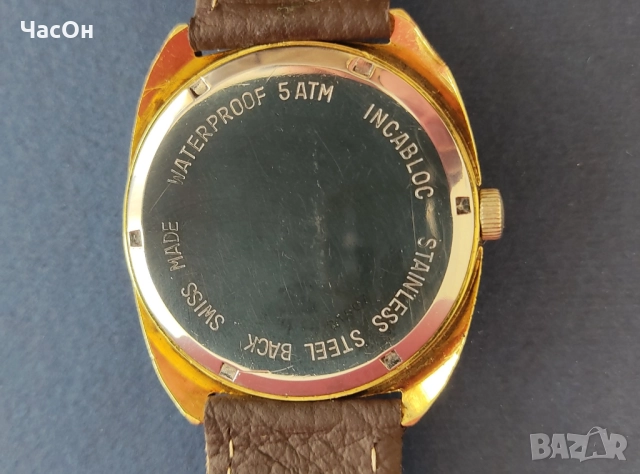 BETINA - швейцарски, механичен, 20 микрона позлата, снимка 9 - Други ценни предмети - 51989129