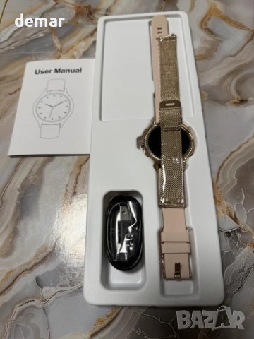 Brenth Смарт часовник за жени с функция за обаждане, IP68, iOS/Android, снимка 9 - Смарт часовници - 52414927