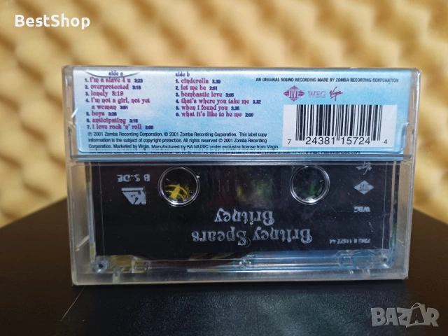 Britney Spears - Britney, снимка 2 - Аудио касети - 53339925