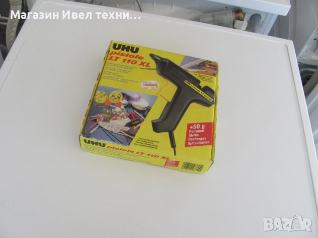пистолет за топло лепене -топъл силикон UHU , снимка 14 - Други инструменти - 43946556